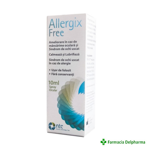 Allergix Free spray ocular x 10 ml, Magna Pharm
