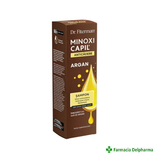Minoxicapil Argan sampon x 200 ml, Doctor Fiterman
