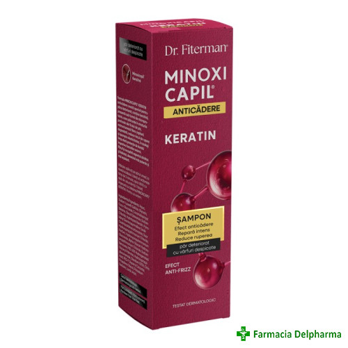 Minoxicapil Keratin sampon x 200 ml, Doctor Fiterman