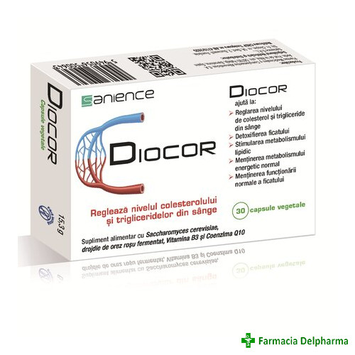 Diocor x 30 caps., Sanience