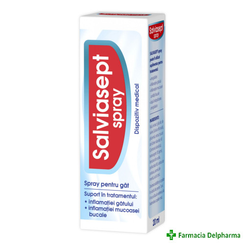 Salviasept spray x 20 ml, Zdrovit