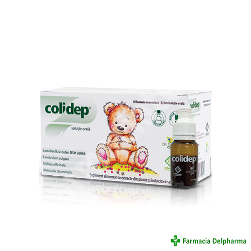 Colidep sol orala 8 fl x 5.5 ml