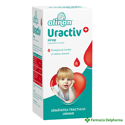 Alinan Uractiv sirop x 150 ml, Terapia