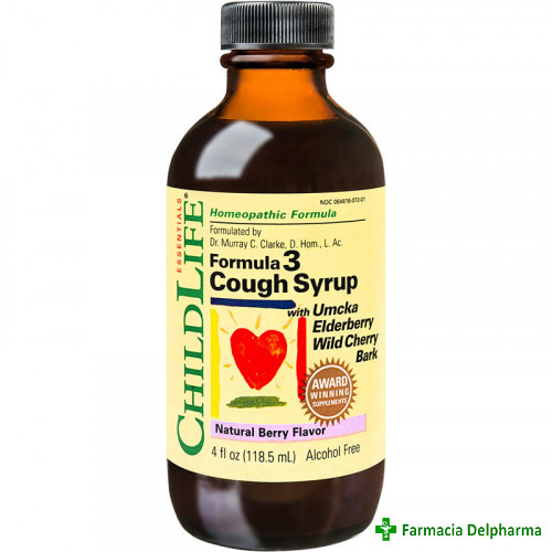 Cough syrup ChilLife Essentials x 118.5 ml, Secom