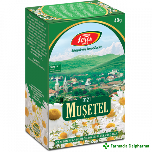 Ceai Musetel D121 x 40g, Fares