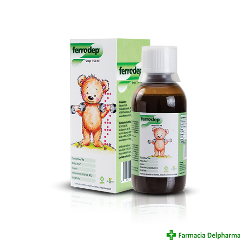Ferrodep sirop x 150 ml