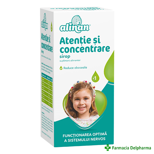 Alinan Atentie si concentrare x 150 ml, Fiterman