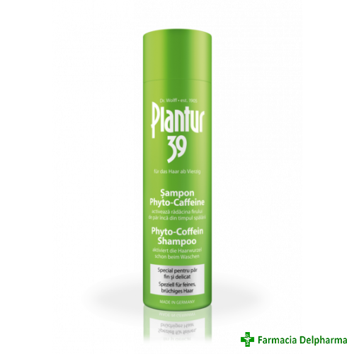 Plantur 39 sampon phyto-caffeine par fin x 250 ml