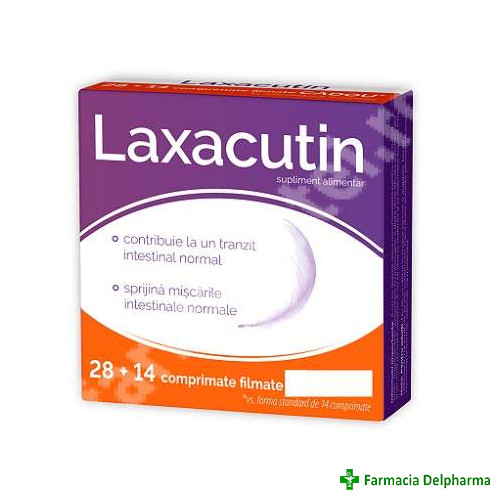 Laxacutin x 28+14 compr., Zdrovit