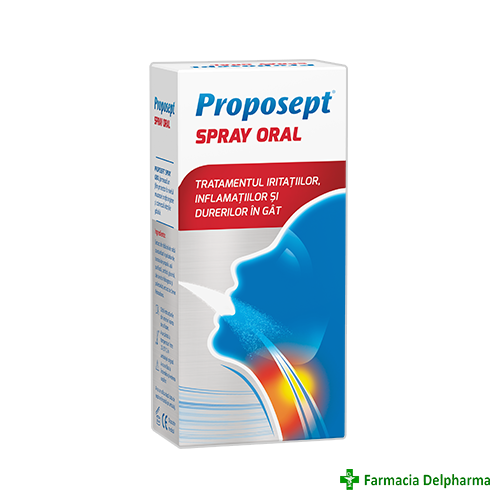 Proposept spray oral x 20 ml, Fiterman