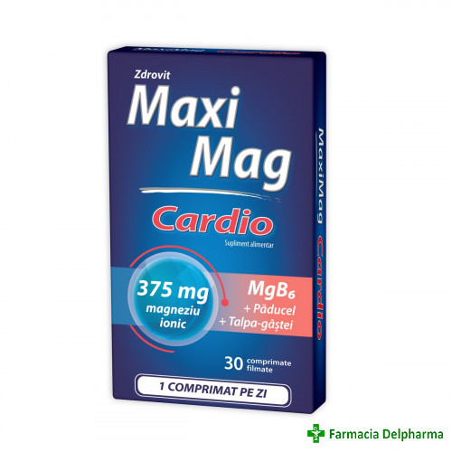 MaxiMag Cardio x 30 compr., Zdrovit