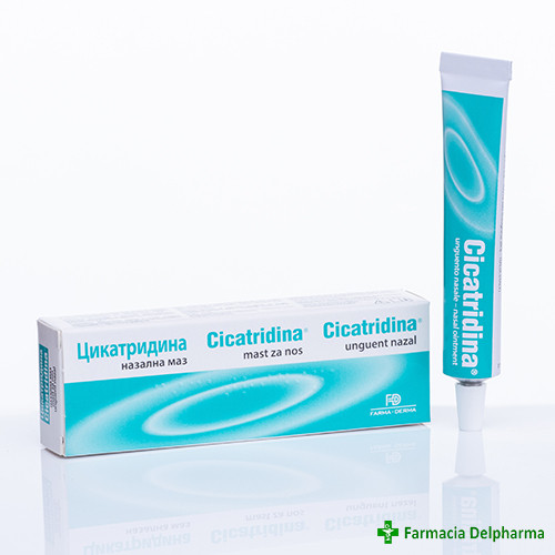 Cicatridina unguent nazal x 15 g, Farma-Derma