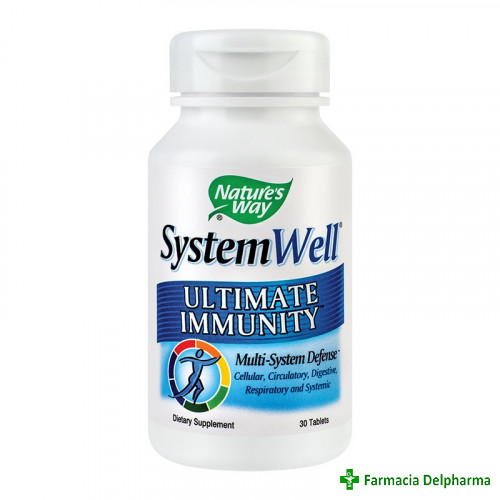 System Well Ultimate Immunity Nature's Way x 30 compr., Secom