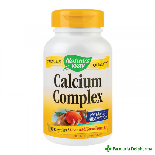 Calcium Complex Bone Formula Nature's Way x 100 caps., Secom