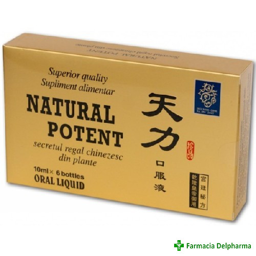 Natural potent 6 fiole x 10 ml