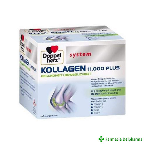 Kollagen 11000 Plus X 30 flacoane, Doppelherz