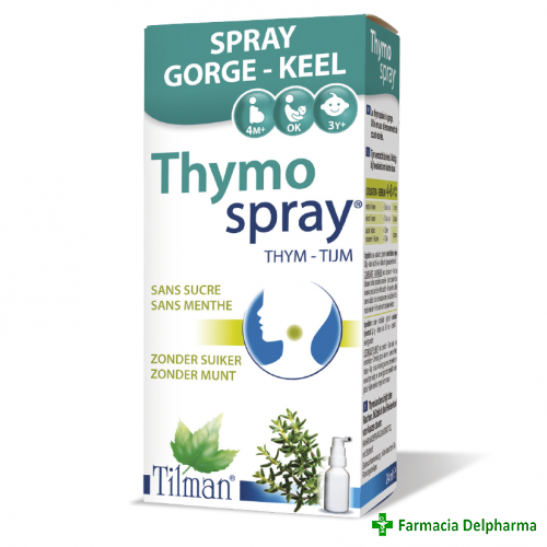 Thymo spray x 24 ml, Tilman