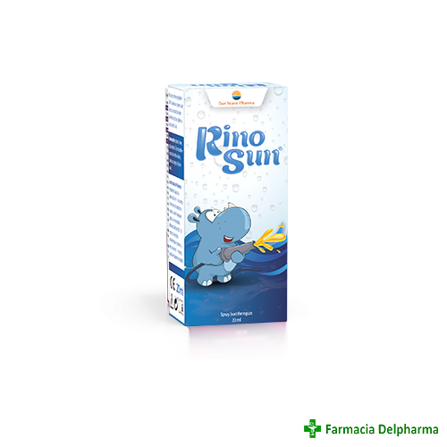 Rinosun spray bucofaringian x 20 ml, Sun Wave