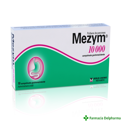 Mezym 10000 x 10 compr., Berlin-Chemie