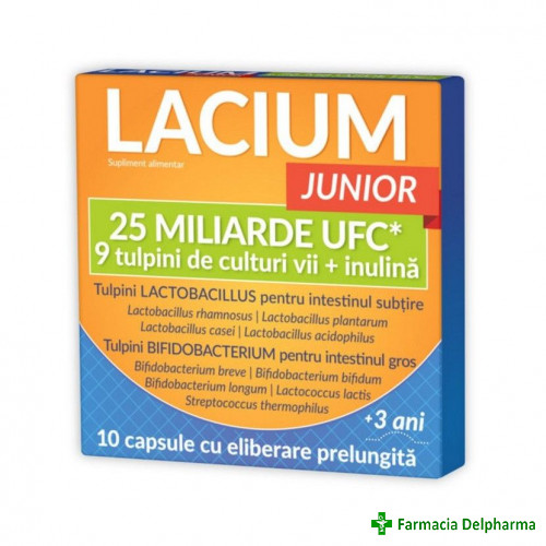 Lacium Junior 25 miliarde UFC x 10 caps., Zdrovit