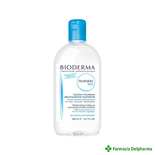 Hydrabio H2O solutie micelara x 500 ml, Bioderma