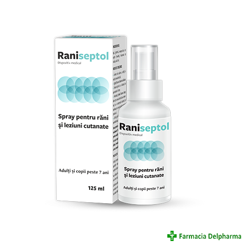 Raniseptol spray rani si leziuni x 125 ml