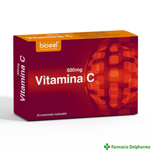 Vitamina C 500 mg x 30 compr., Bioeel