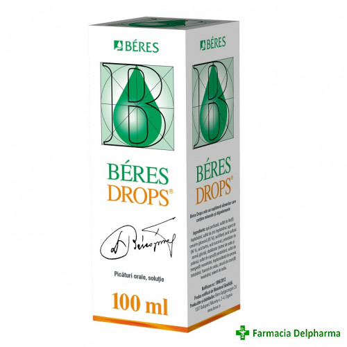Beres drops picaturi x 100 ml, Beres Pharmaceuticals