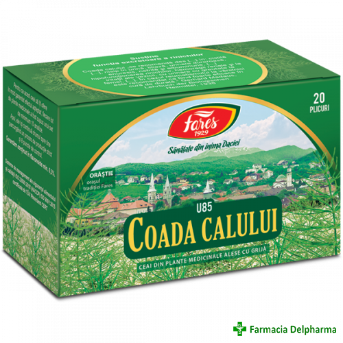 Ceai Coada Calului U85 x 20 plicuri, Fares