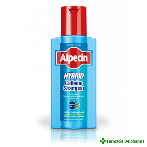 Alpecin Hybrid Caffeine sampon x 250 ml, Dr. Kurt Wolff