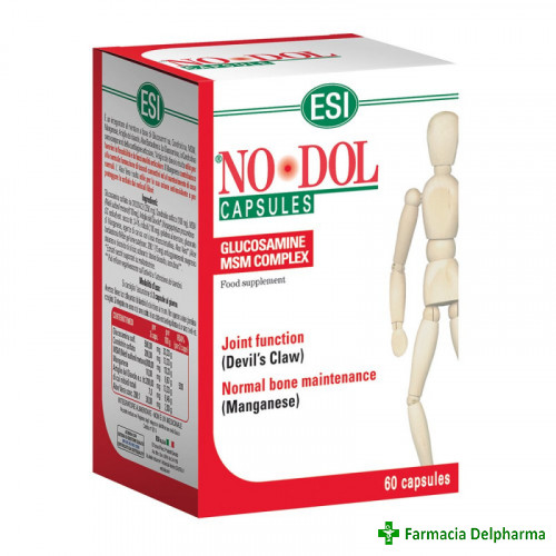 No-dol (msm si glucozmina) x 60 caps.