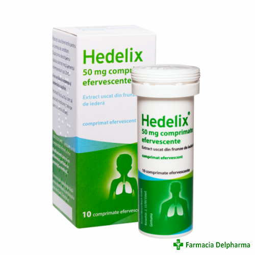 Hedelix 50 mg x 10 compr. eff., Krewel Meuselbach