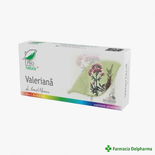 Valeriana x 30 caps., Pro Natura