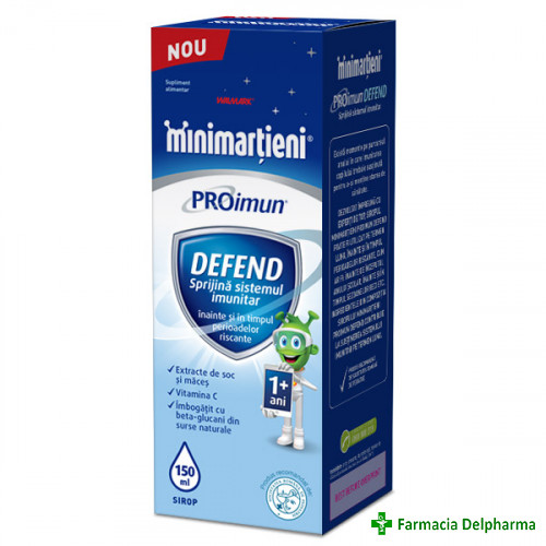 Minimartieni PROimun Defend sirop x 150 ml, Walmark
