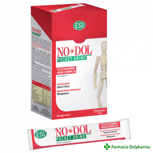 NoDol Pocket Drink x 16 plicuri, Esi