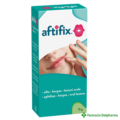 Aftifix gel oral x 15 g, Fiterman