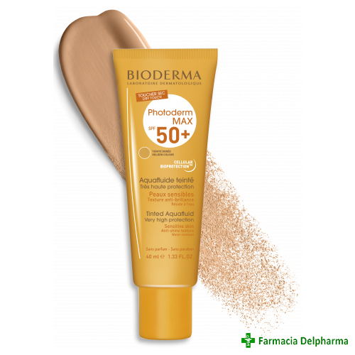 Bioderma photoderm aquafluide doree spf50 x 40 ml (ean: 7408)