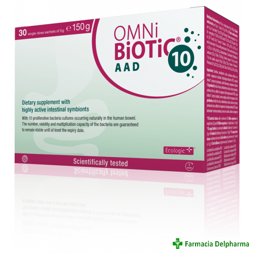 Omnibiotic 10 x 10 plicuri, Institut Allergosan