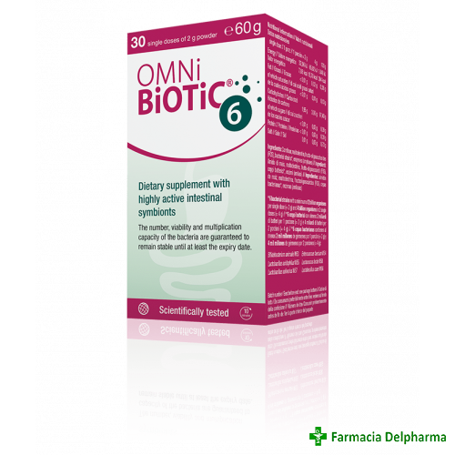 Omnibiotic 6 x 60 g, Institut Allergosan