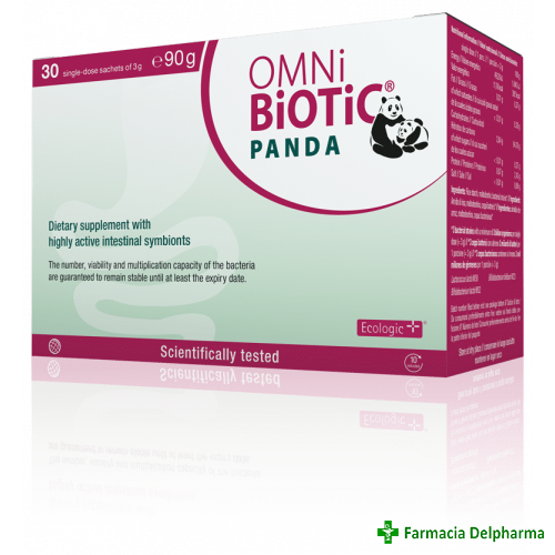 Omnibiotic Panda x 30 plicuri, Institut Allergosan