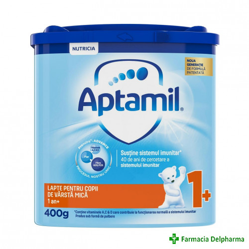 Lapte Aptamil Junior 1+ x 400 g, Nutricia