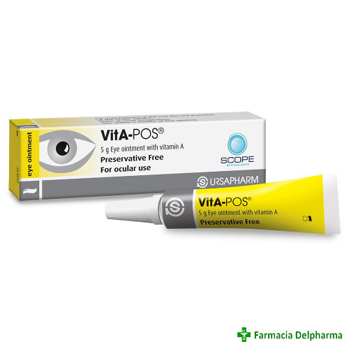Vita-Pos unguent oftalmic x 5 g, UrsaPharm