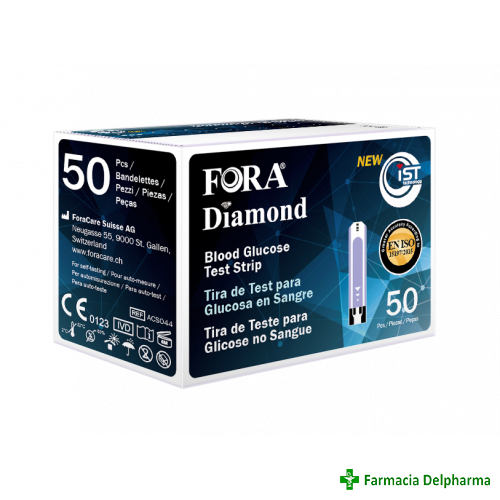 Teste glicemie Fora Diamond GD50 x 50 buc., Fora