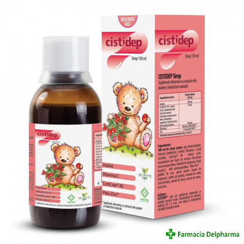 Cistidep sirop x 150 ml, Dr. Phyto