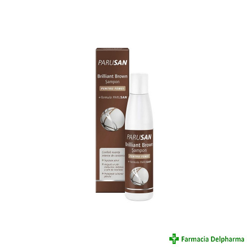 Sampon Parusan Briliant Brown pentru femei x 200 ml, Zdrovit