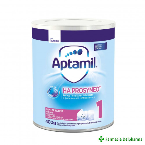 Lapte Aptamil HA1 Prosyneo x 400 g, Nutricia