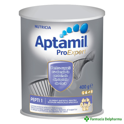Lapte Aptamil Pepti 1 x 400 g, Nutricia