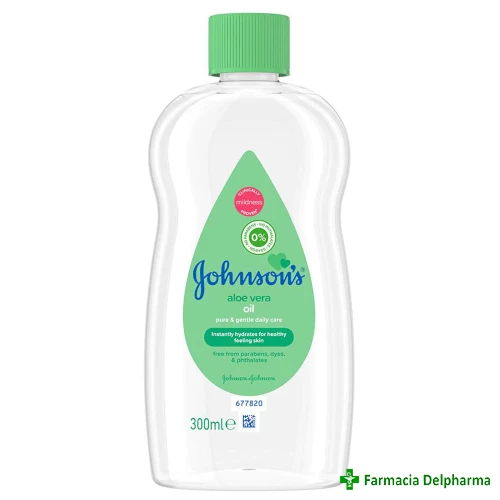 Ulei corp cu Aloe Vera x 300 ml, Johnson's Baby