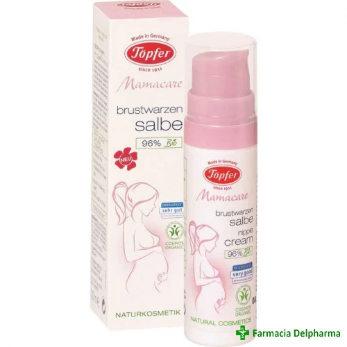 Crema pentru mameloane Mamacare x 30 ml, Topfer