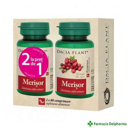 Merisor 2 x 60 compr. pachet